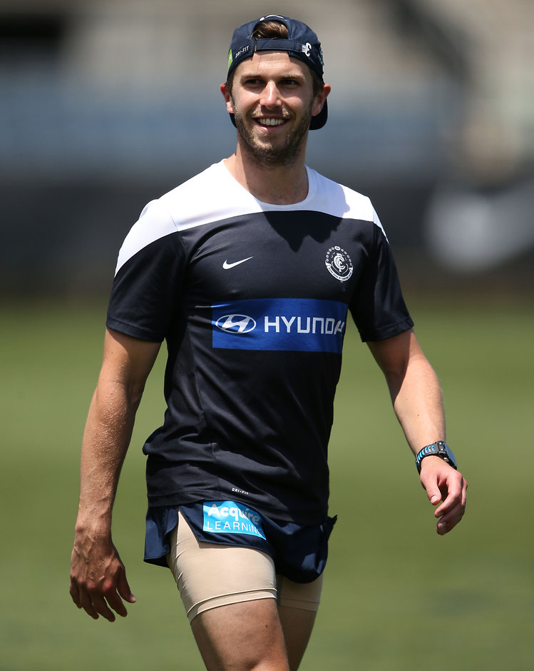 AFL 2015 Training - Carlton 021215 Marc Murphy won't get a pre-season game in before the real stuff begins - ${keywords}